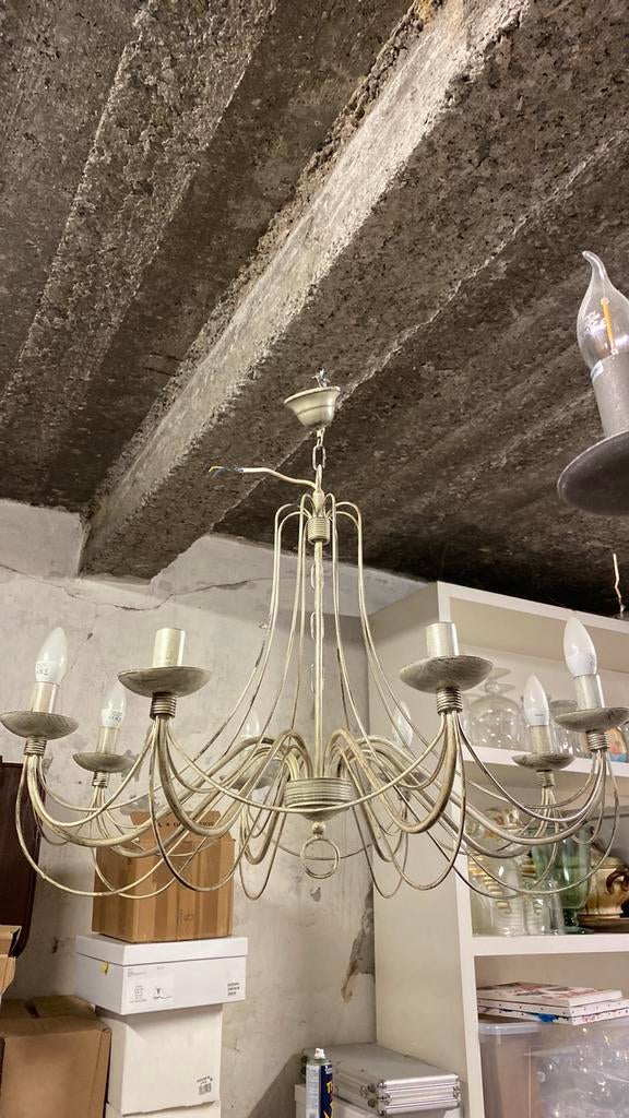 Lot de 2 lustres, Huis en Inrichting, Lampen | Kroonluchters, Ophalen, Gebruikt