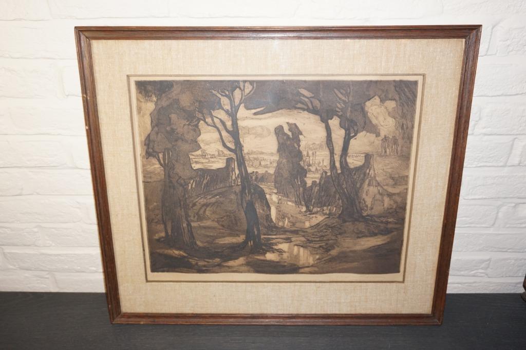 ets van Karel de Posson 2/250, Antiek en Kunst, Ophalen of Verzenden