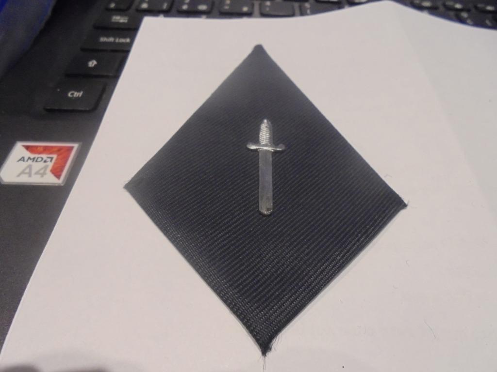 kraagspiegel politie verzamelobject, Ophalen of Verzenden, Rijkswacht, Embleem of Badge