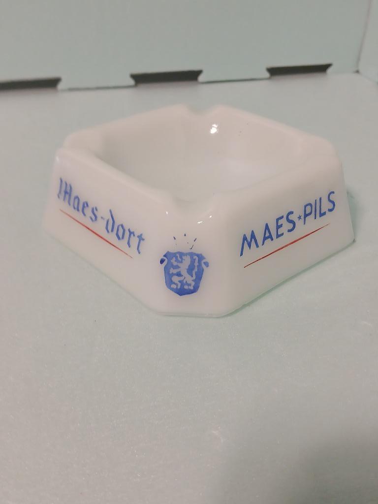 Oude asbak van MAES PILS - MAES DORT in perfecte staat, Verzamelen, Ophalen of Verzenden, Nieuw, Asbak