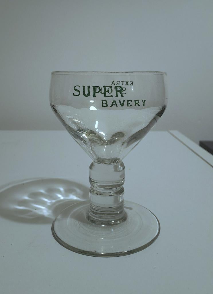 Super Bavery Glas, Ophalen of Verzenden, Zo goed als nieuw, Bierglas