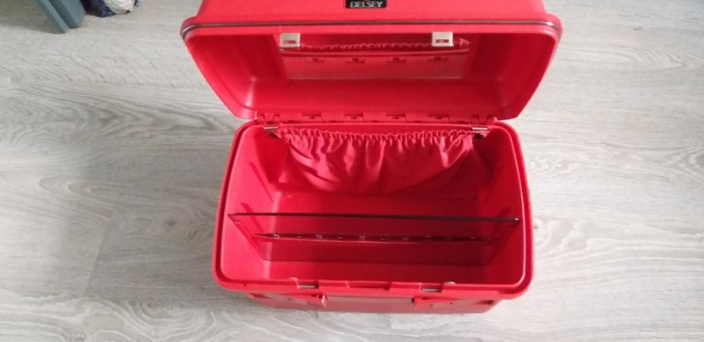 Beauty case, Met slot, Ophalen of Verzenden, Zo goed als nieuw, Hardcase