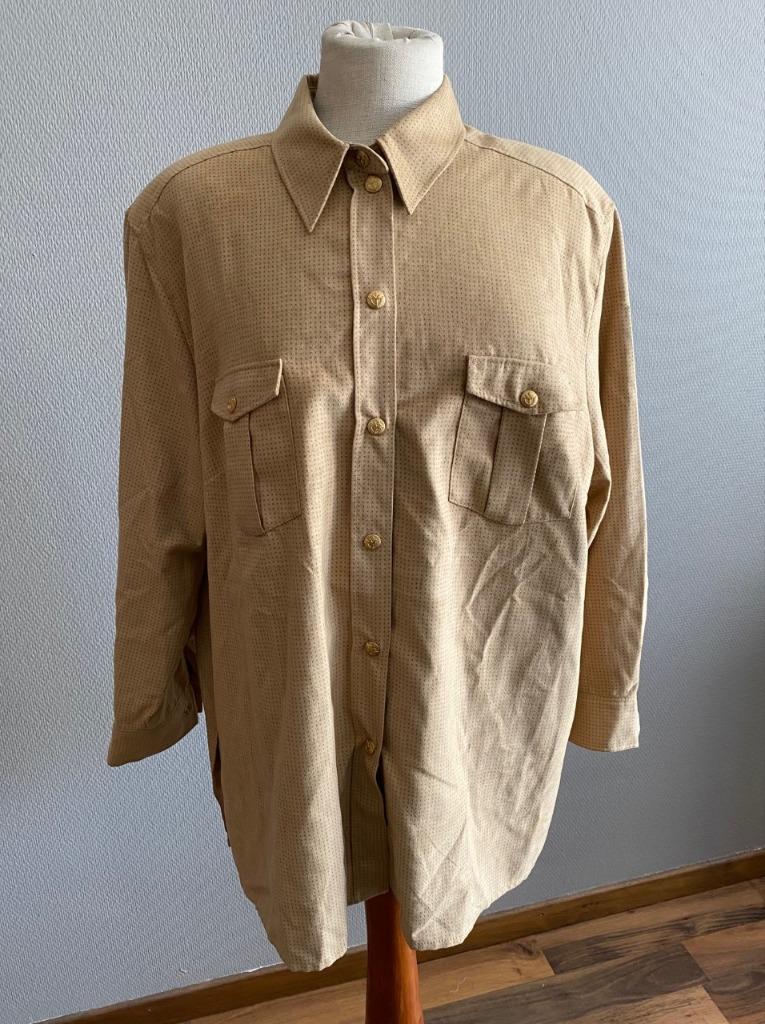 Beige blouse Yarell maat 46, Beige, Comme neuf, Envoi, Taille 46/48 (XL) ou plus grande