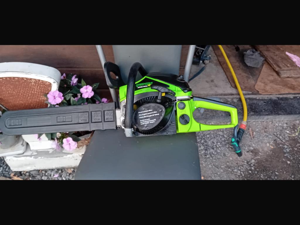Tronçonneuse, Enlèvement, Comme neuf, Greenstar