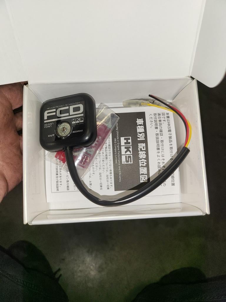 Originele hks fcd, Ophalen of Verzenden, Gebruikt