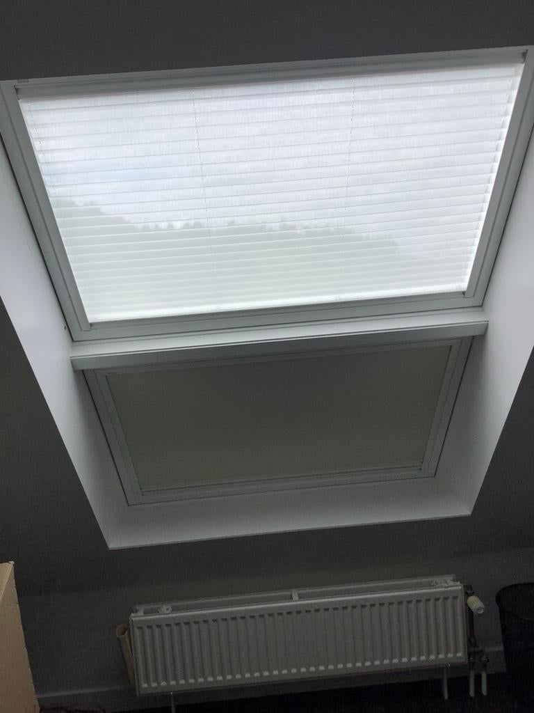 Velux verduisterend rolgordijn (duo), Huis en Inrichting, Ophalen, Zo goed als nieuw, Beige