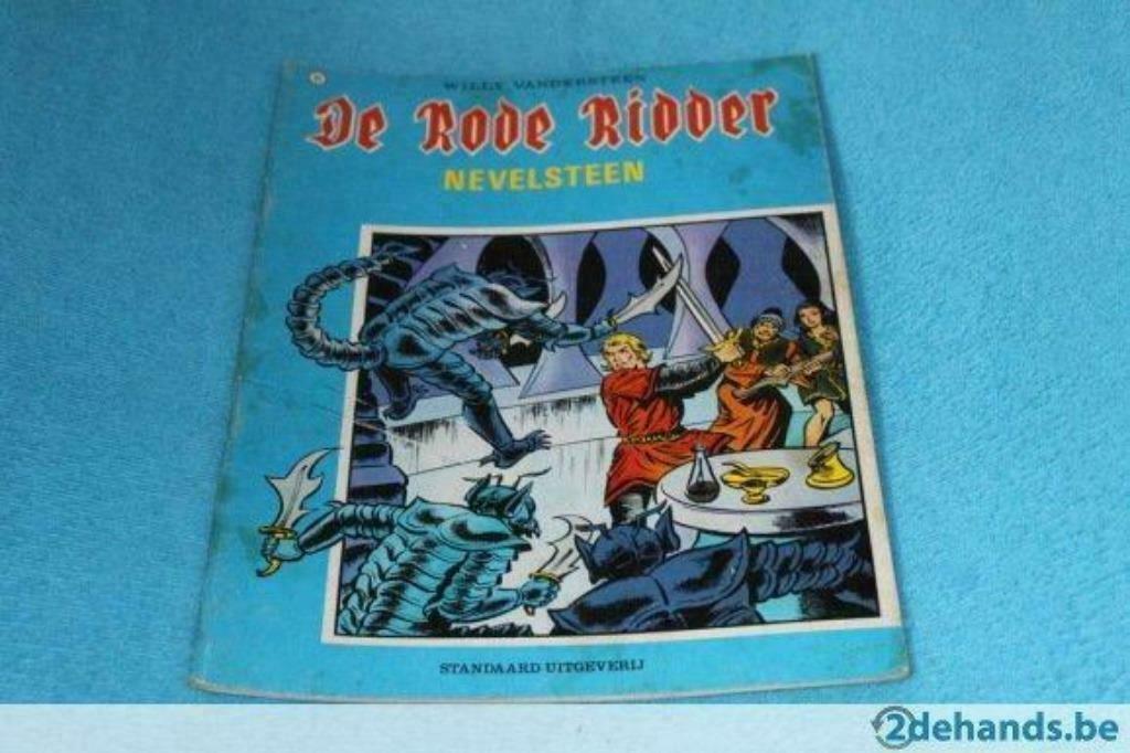 Nr 93 Nevelsteen - De rode ridder - 1ste druk, Enlèvement ou Envoi, Utilisé