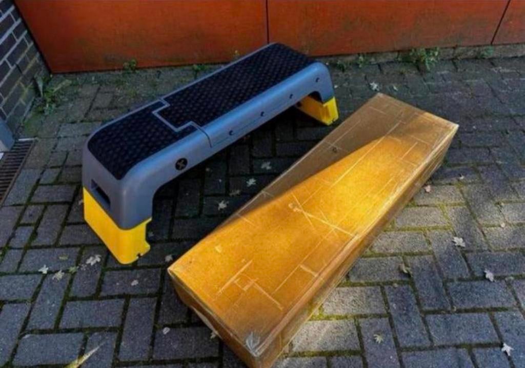 Nieuwe in doos ,Fitness Deck - Multifunctioneel Aerobic Step, Sport en Fitness, Fitnessmaterialen, Nieuw, Stepbank, Ophalen