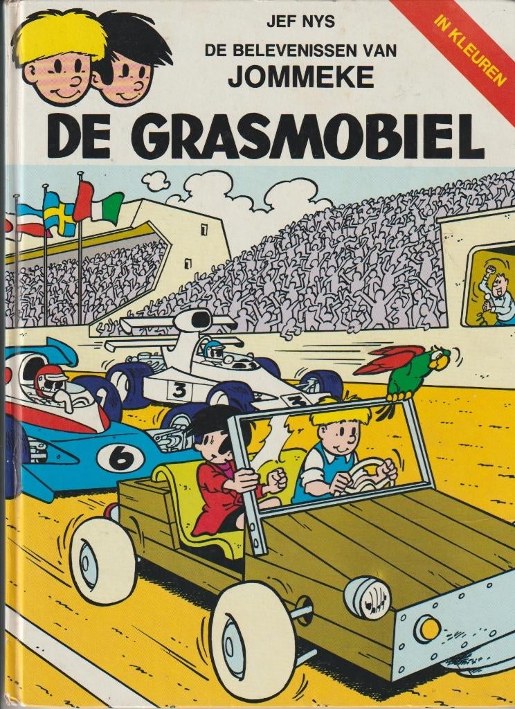 Strip - Jommeke De Grasmobiel - Hardcover., Boeken, Verzenden
