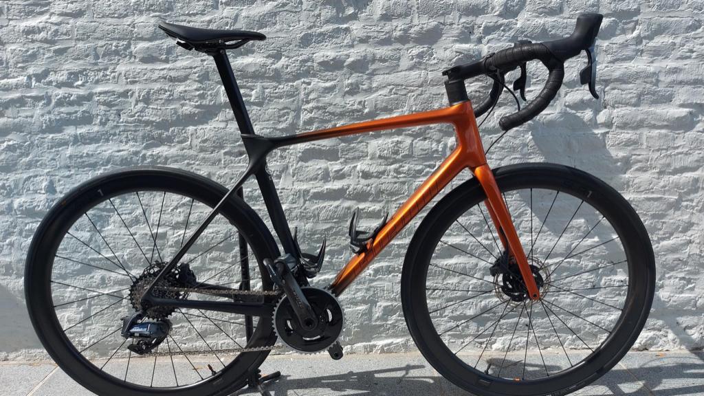 Giant TCR advanced PRO disc AXS, Fietsen en Brommers, Ophalen, Gebruikt, Carbon, Heren