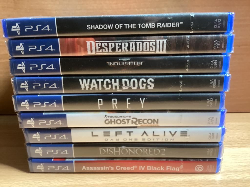 Verzameling PS4 games - Sealed, Consoles de jeu & Jeux vidéo, Enlèvement ou Envoi, Neuf, À partir de 18 ans