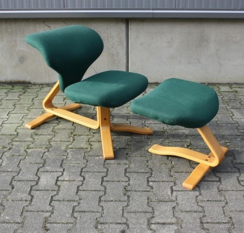 Stokke Lounge Chair van Stokke, designer: Peter Opsvik, Ophalen