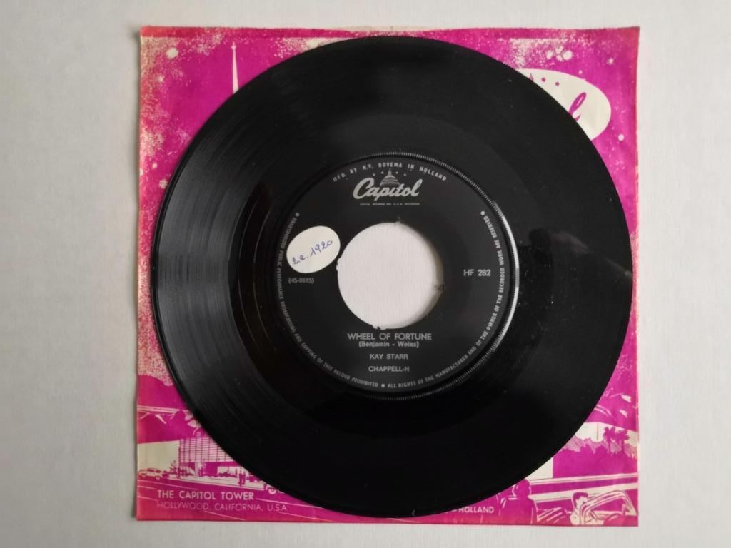 KAY STARR - Wheel of fortune (45t), Ophalen of Verzenden, Zo goed als nieuw, Pop