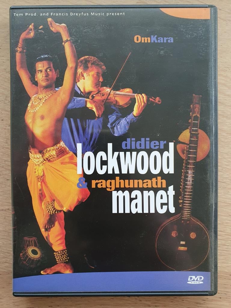 Didier Lockwoord & Raghunath Manet - Omkara, Cd's en Dvd's, Dvd's | Muziek en Concerten, Zo goed als nieuw, Alle leeftijden, Ophalen of Verzenden