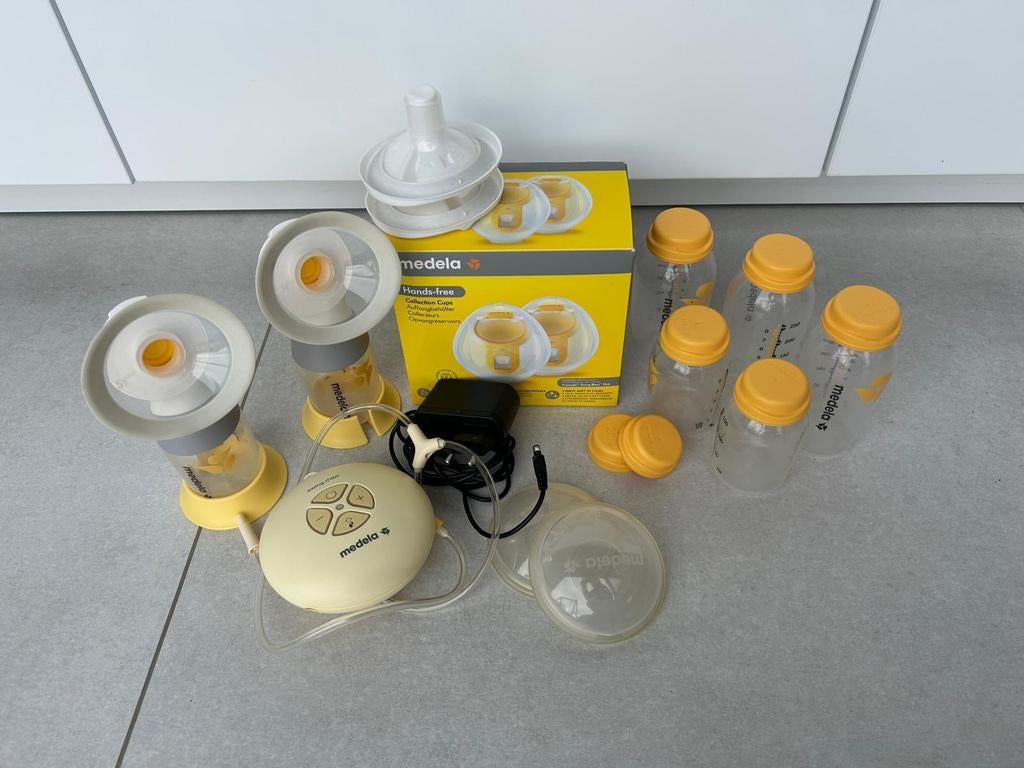 Medela Swing maxi flex dubbele borstkolf + toebehoren, Enlèvement ou Envoi, Tire-lait