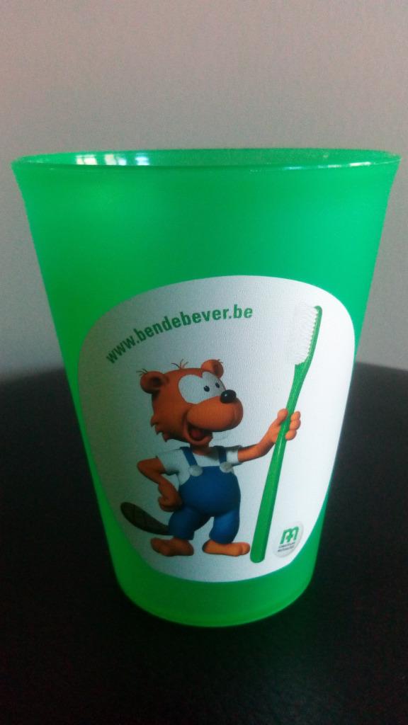 Tandenpoetsbeker Ben De Bever nieuw, Ophalen of Verzenden, Nieuw