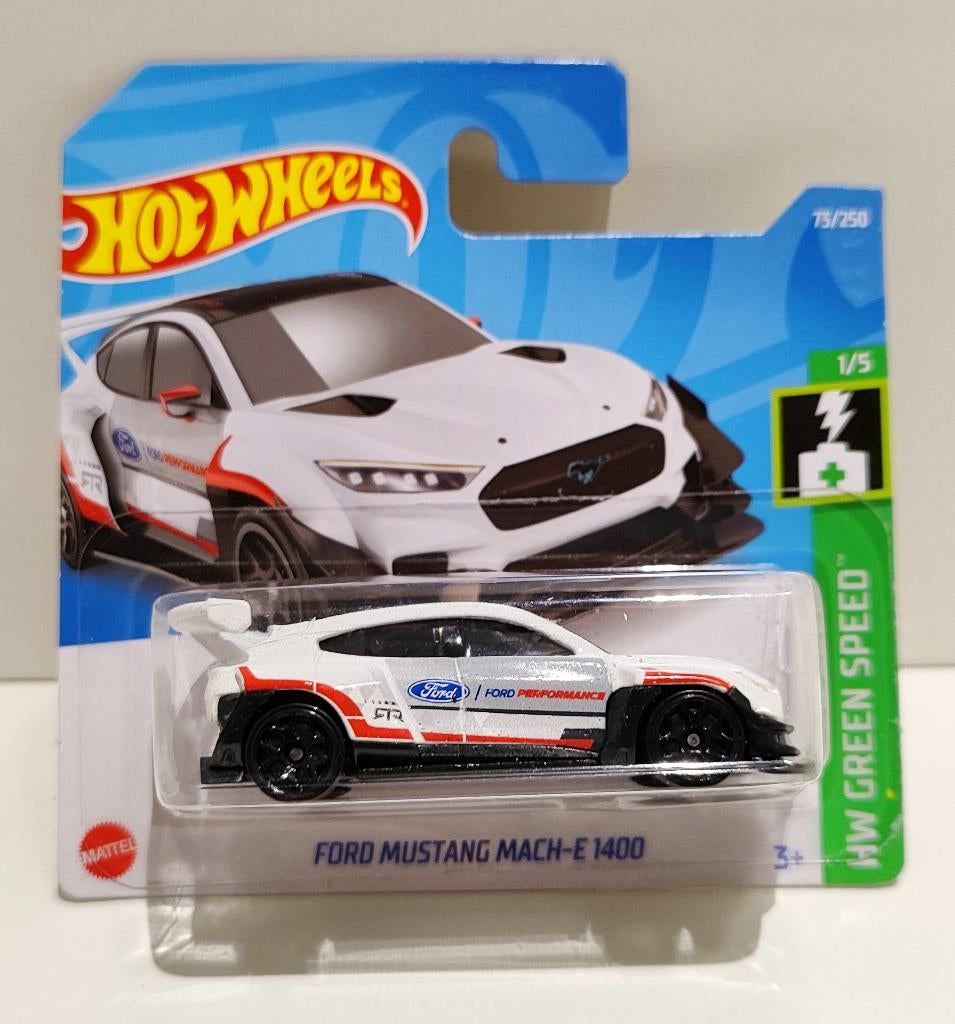 Hot Wheels Ford Mustang Mach-E 1400 Wit (2022), Ophalen of Verzenden
