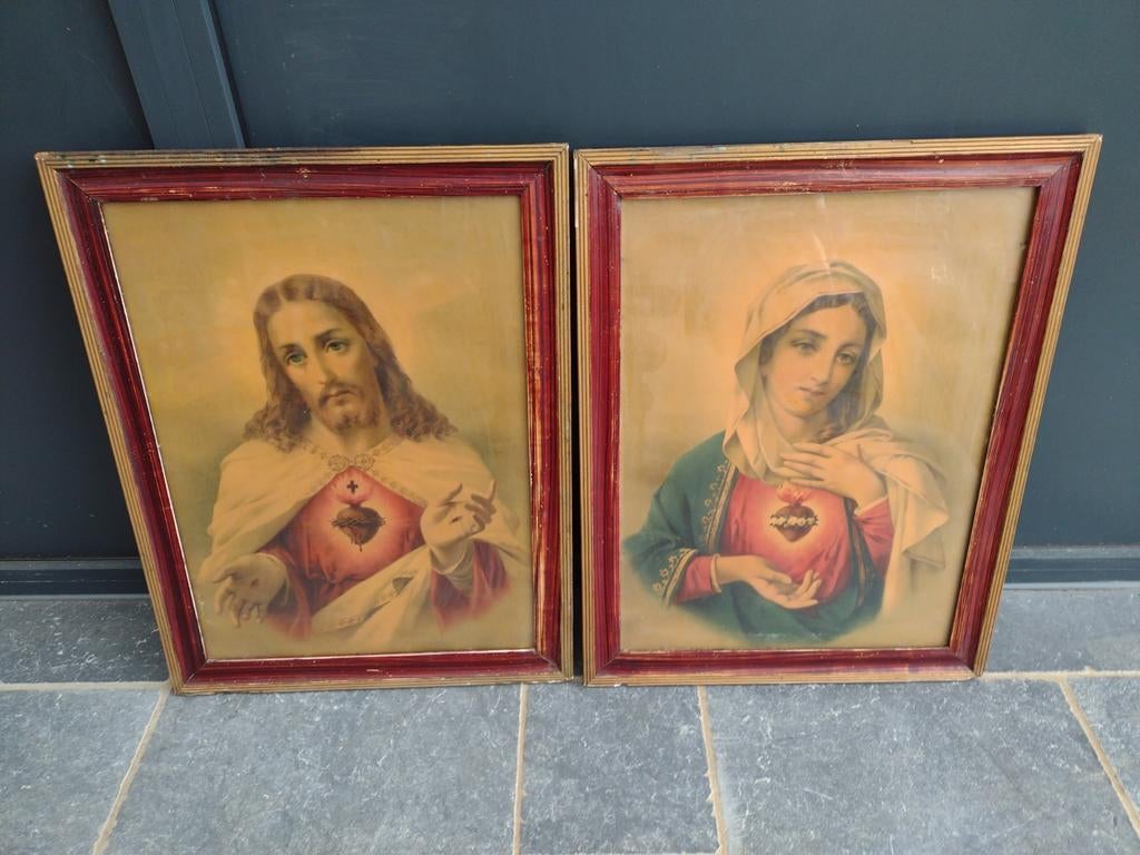 antieke religieuze kaders, Ophalen, Gebruikt