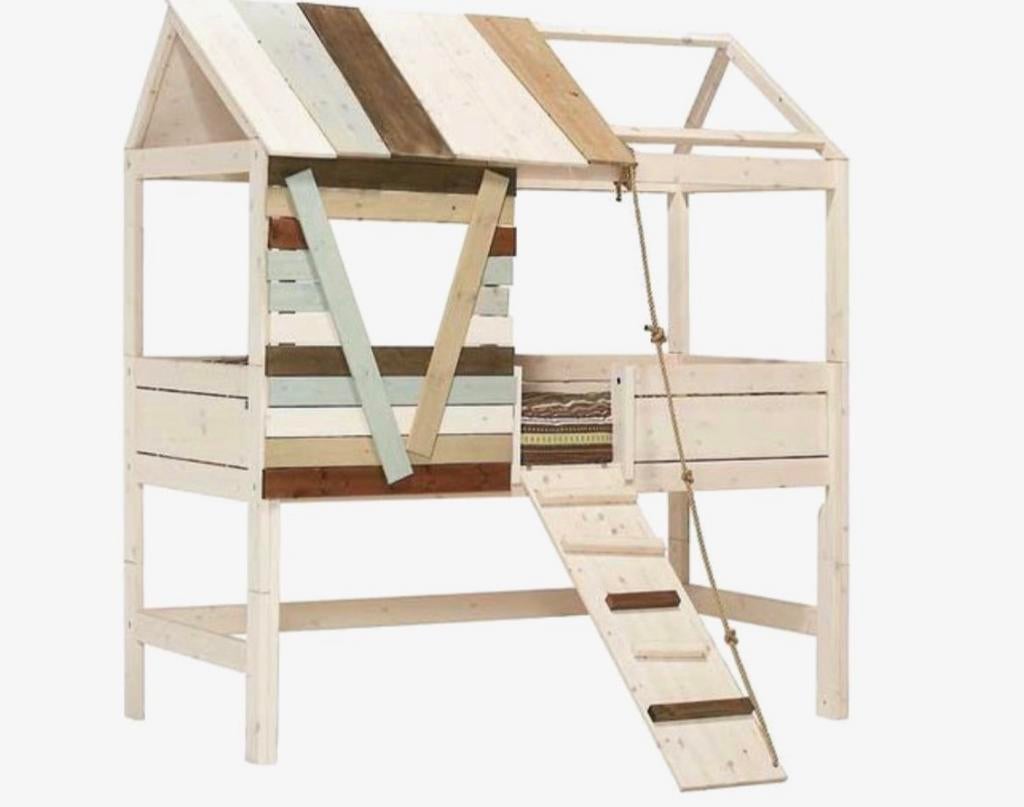 Boomhutbed Lifetime kleuter/kinder, Ophalen, Gebruikt, Hoogslaper