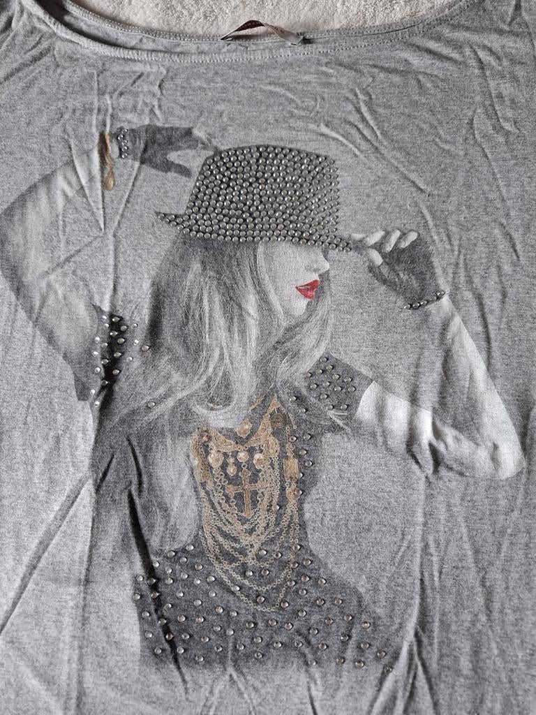 T-shirt NORTHLAND, Kleding | Dames, Ophalen of Verzenden, Zo goed als nieuw, Maat 36 (S), Grijs