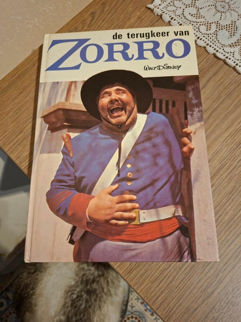 De terugkeer van Zorro / Walt Disney, Ophalen of Verzenden, Overige figuren, Gebruikt, Overige typen