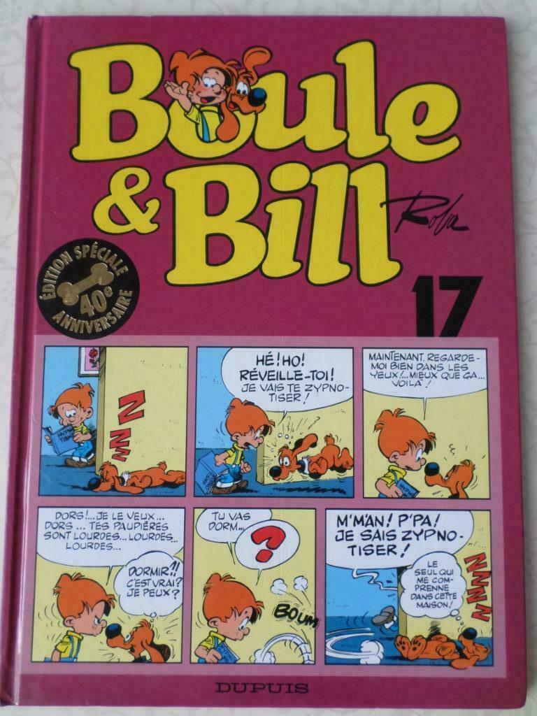 Boule & Bill Tome 17 par Roba Ce coquin de cocker, Enlèvement ou Envoi, Une BD, Utilisé, Roba