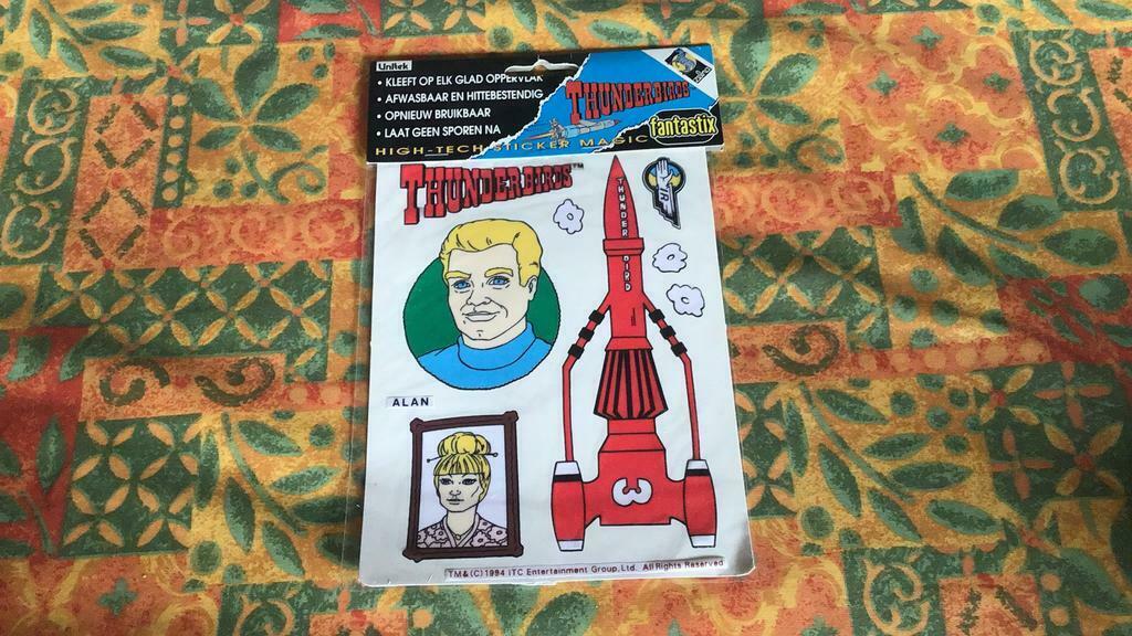 Sticker Thunderbirds (a2), Verzamelen, Ophalen of Verzenden, Nieuw, Strip of Tekenfilm