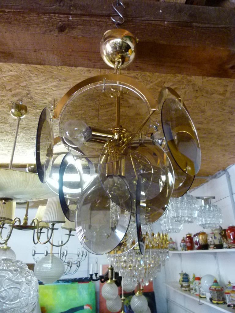 vintage Vistosi space age hanglamp 70er small, Ophalen, Huis en Inrichting