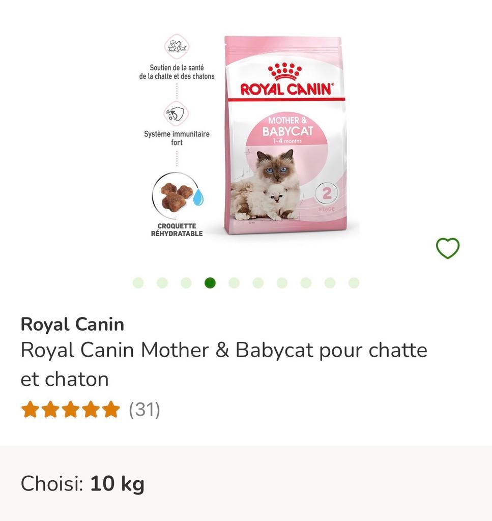 Royal Canin Mother & Babycat pour chatte et chaton, Enlèvement, Chat