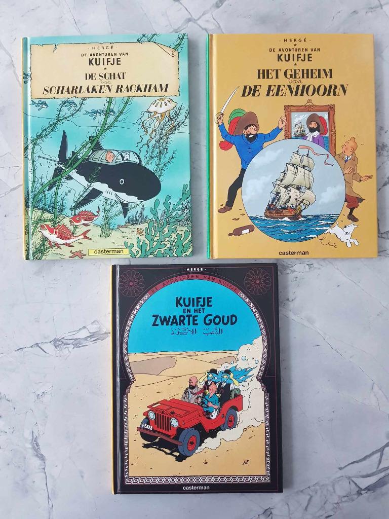 KUIFJE, klein formaat hard cover, 3 stuks, Meerdere stripboeken, Ophalen of Verzenden, Zo goed als nieuw
