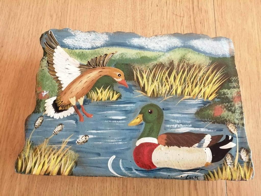 Vintage boîte à clés en bois, Ophalen of Verzenden, Gebruikt