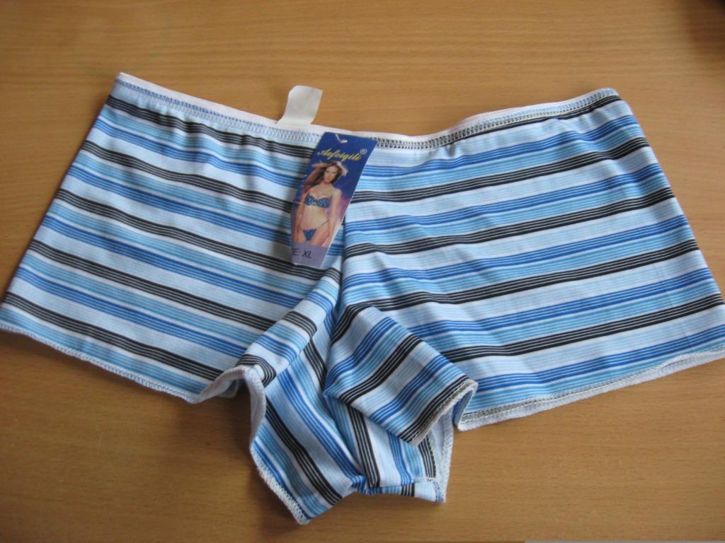 shorty blauw, ANDERE, Verzenden, Blauw, Broekje of Short