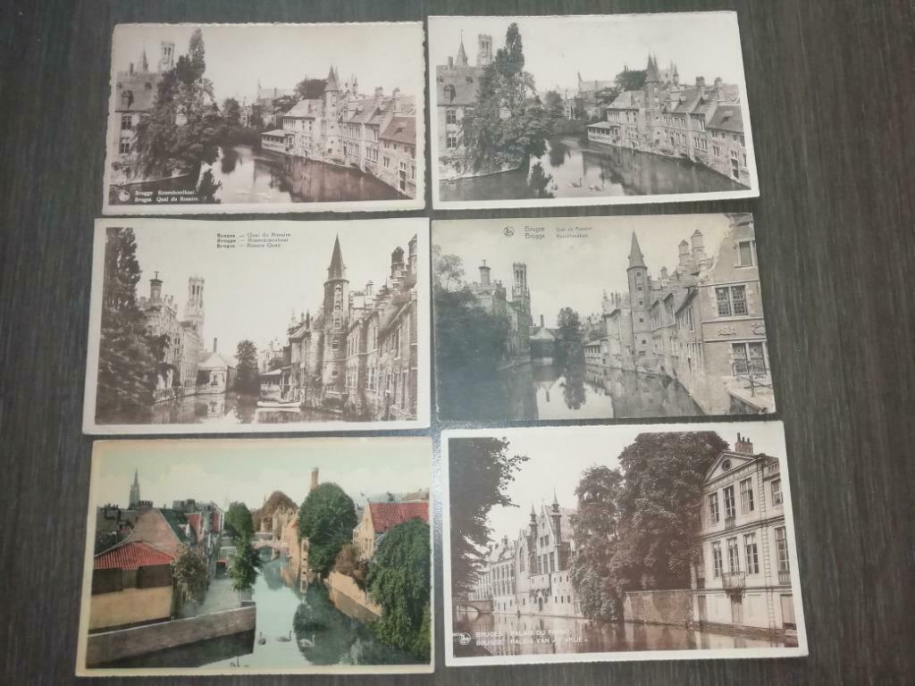 Brugge Oude postkaarten 27 stuks, Verzenden