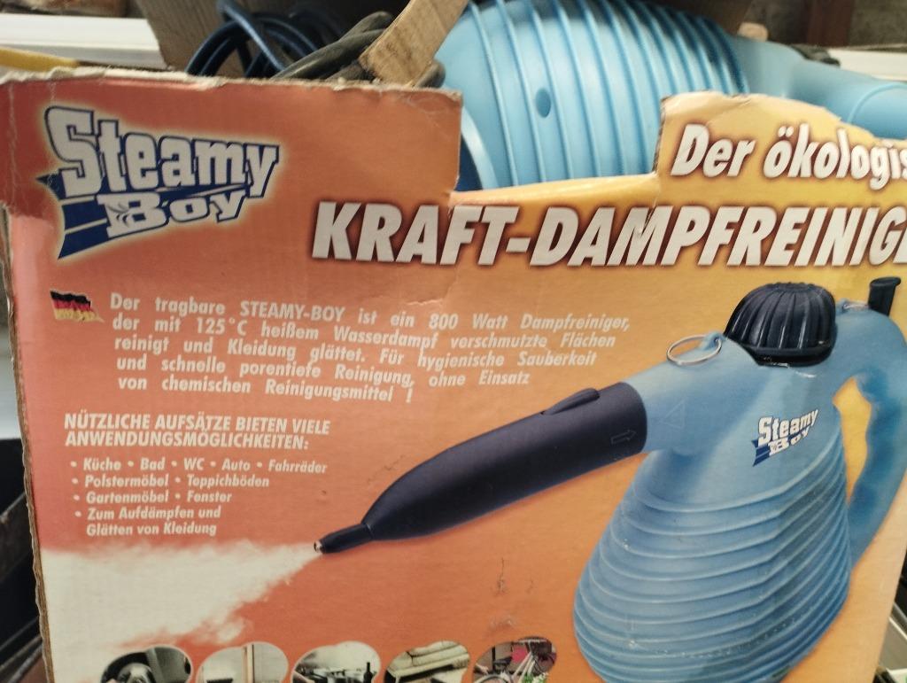 Draagbare stoomcleaner, Ophalen, Gebruikt