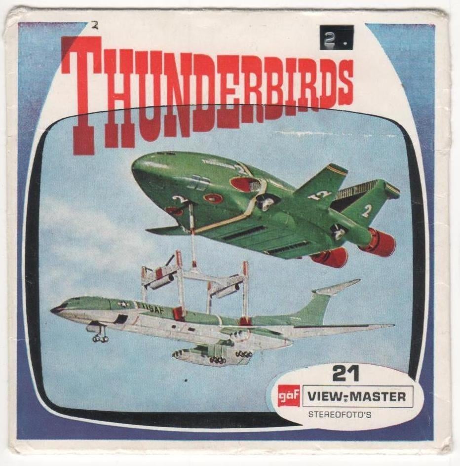 View-master Thunderbirds B 4531 NL - - UN disque, Enlèvement ou Envoi
