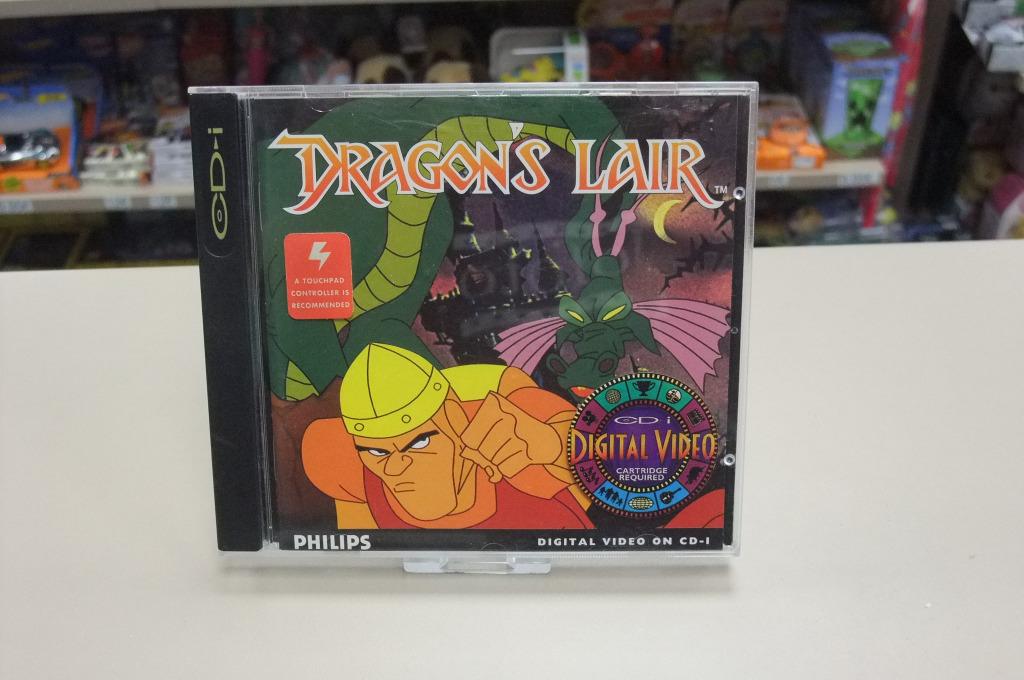 Dragon's Lair (cib) CD-i, Enlèvement ou Envoi, 1 joueur, Aventure et Action, Utilisé