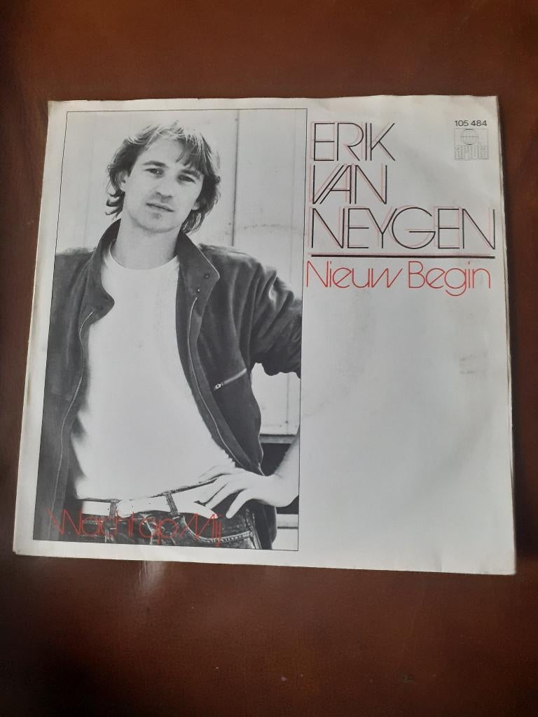 45T Erik Van Neygen : Nieuw begin (Belpop), Ophalen of Verzenden