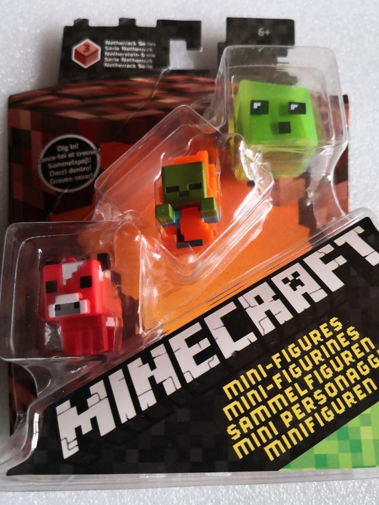 3 mini Minecraft figuurtjes, Enlèvement