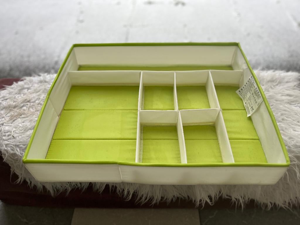 Lade organizer, Ophalen, Gebruikt