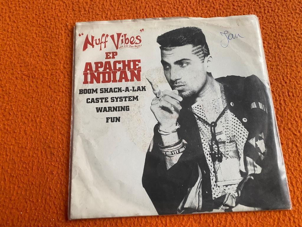 Apache Indian, Cd's en Dvd's, Vinyl Singles, Ophalen of Verzenden, Wereldmuziek