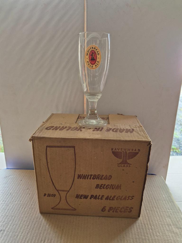 Verre Whitbread Pale Ale (modèle 2), Envoi, Utilisé, Verre ou Verres, Autres marques