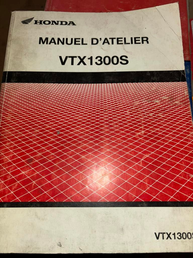 Workshopmanual Honds VTX1300 S in FR, Motoren, Ophalen of Verzenden, Honda