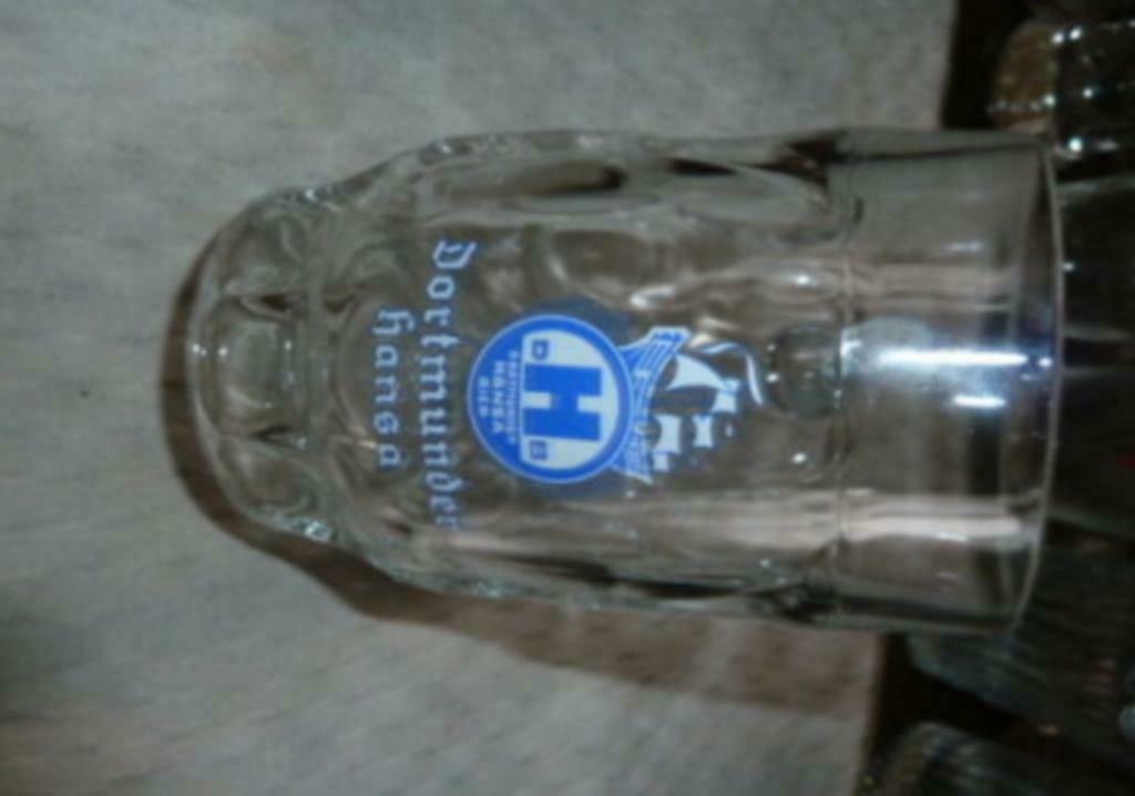 #D bier glas / pul DORTMUNDER HANSA 0,25L, Enlèvement ou Envoi, Neuf, Verre à bière