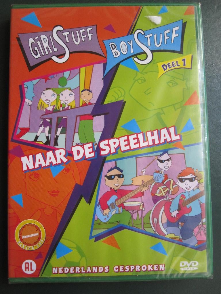 Girl Stuff Boy Stuff - Naar de speelhal 1 (nieuw in de verpa, Tekenfilm, Ophalen of Verzenden, Nieuw in verpakking, Alle leeftijden