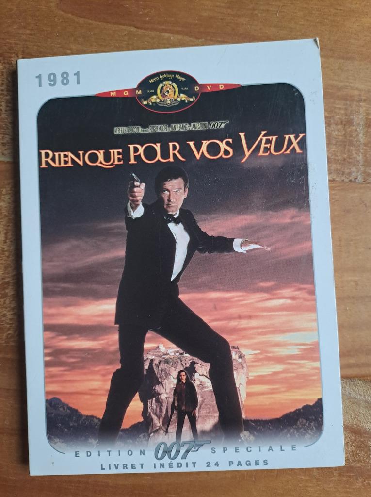 Rien que pour vos yeux - Roger Moore - Carole Bouquet, CD & DVD, DVD | Aventure, Utilisé, Enlèvement ou Envoi