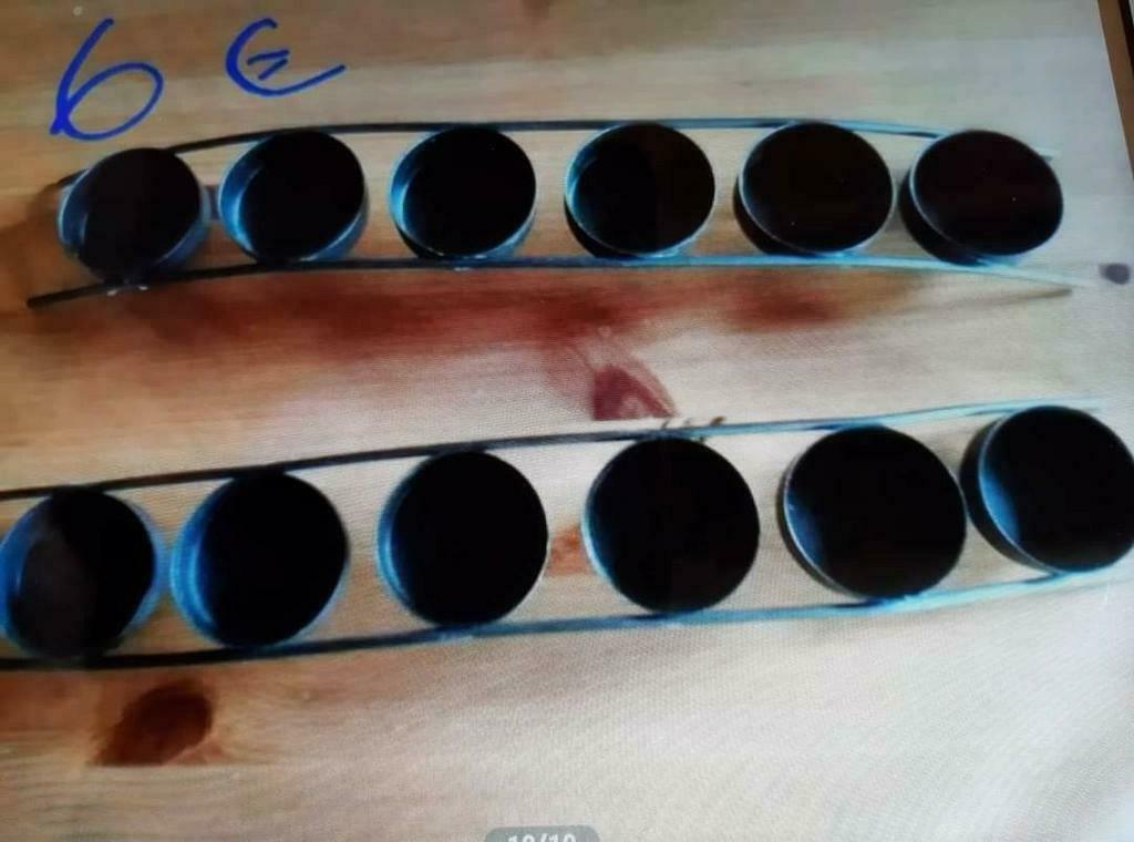 Bougeoirs métal noir pour  2x 6 bougies, Enlèvement ou Envoi, Neuf, Noir, Métal
