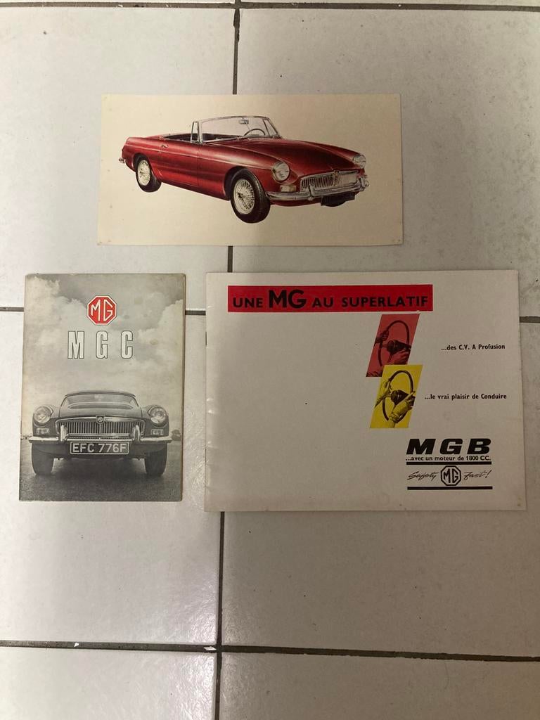 MGB-DOCUMENTEN, Auto diversen, Handleidingen en Instructieboekjes, Ophalen of Verzenden