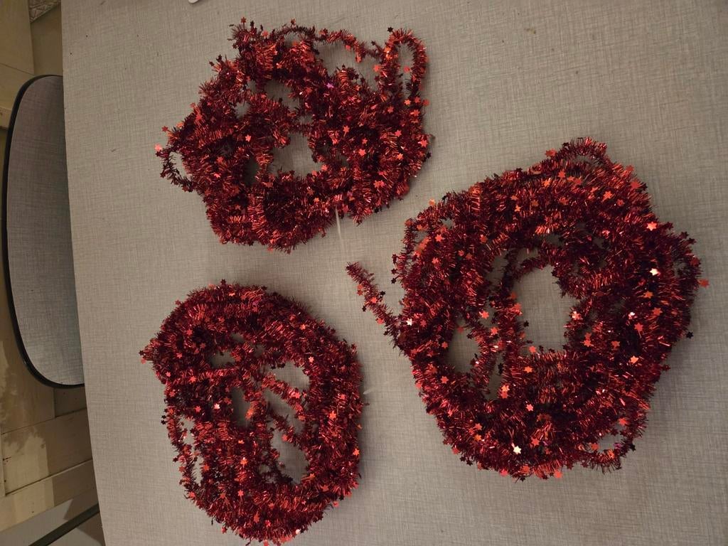 kerstslingers vintage, Diversen, Kerst, Ophalen of Verzenden, Zo goed als nieuw