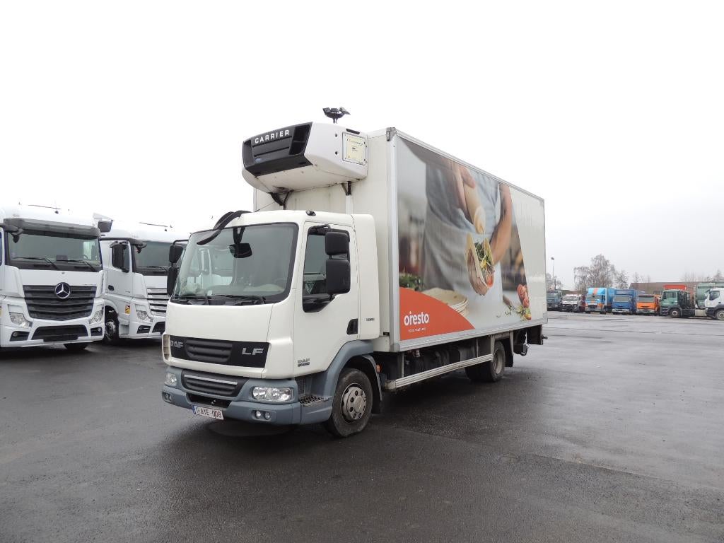 daf lf45.220 koelwagen 2 kamers laadklep, Autos, Euro 5, Achat, Entreprise, 2 places