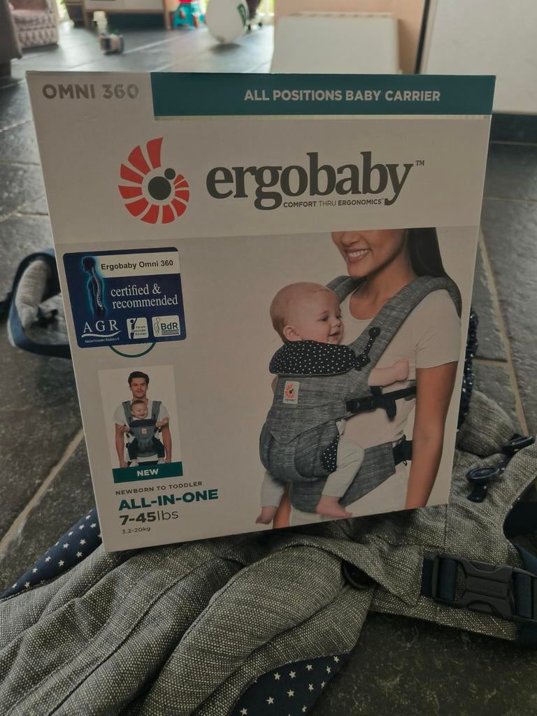 Porte-bébé Ergobaby omni360 état neuf, Enlèvement ou Envoi, Comme neuf, Porte-bébé